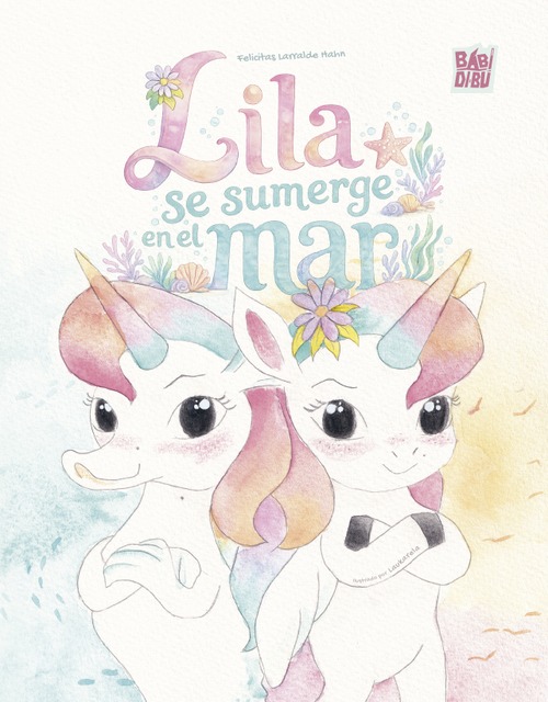 Lila se sumerge en el mar
