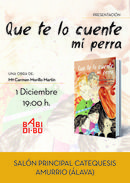 1/12/2017 Presentación del libro QUE TE LO CUENTE MI PERRA