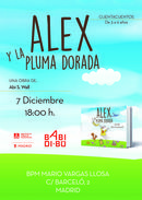 7/12. Cuenta cuentos de ALEX Y LA PLUMA DORADA