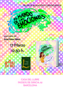 17 de marzo, presentación de EL MANDO DE LAS EMOCIONES en Casa del Libro