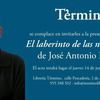 Jueves 14, JOSÉ ANTONIO FRANCÉS en la Librería Término de Alcalá de Guadaira (Sevilla)